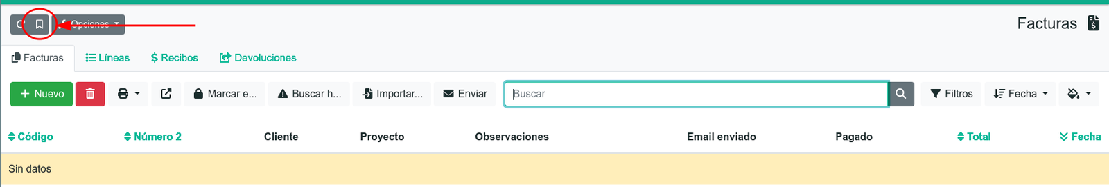 Cambiar la página de inicio