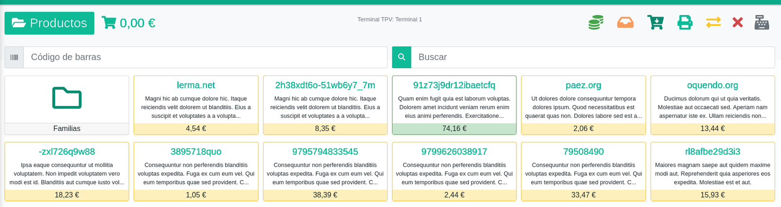 Cómo configurar el TPV