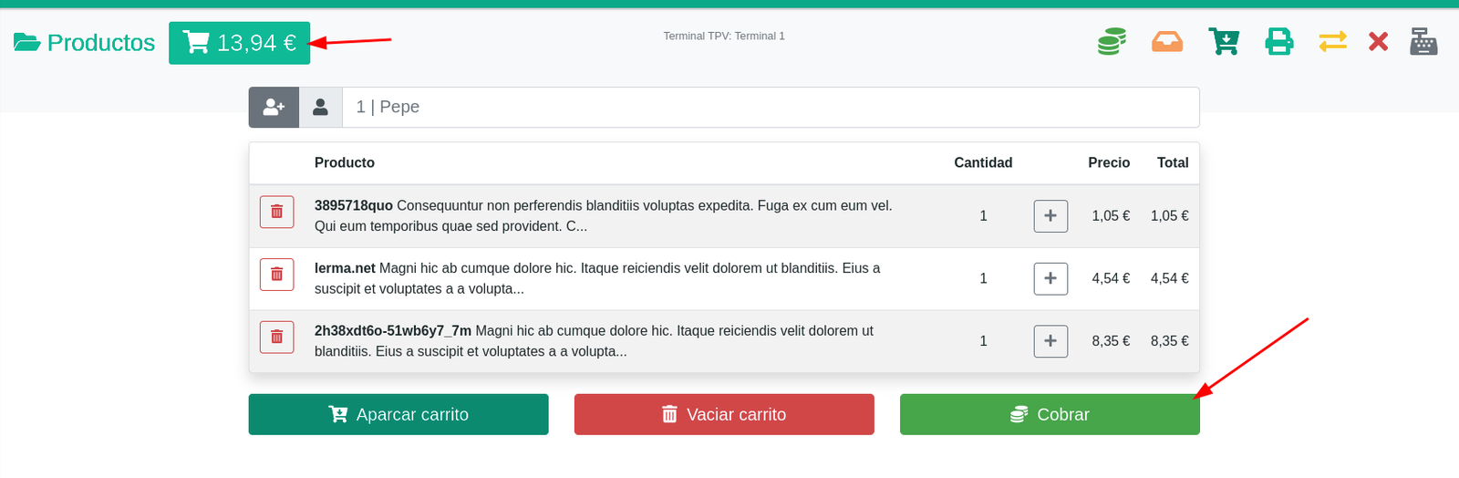 Cómo configurar el TPV