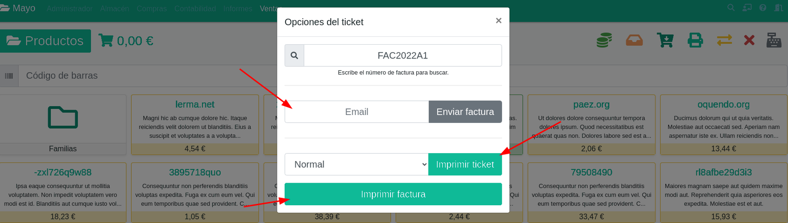 Cómo configurar el TPV
