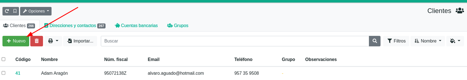 Com crear un client