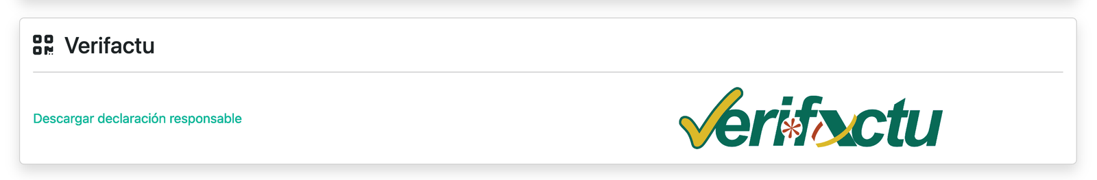 Cómo descargar la declaración responsable