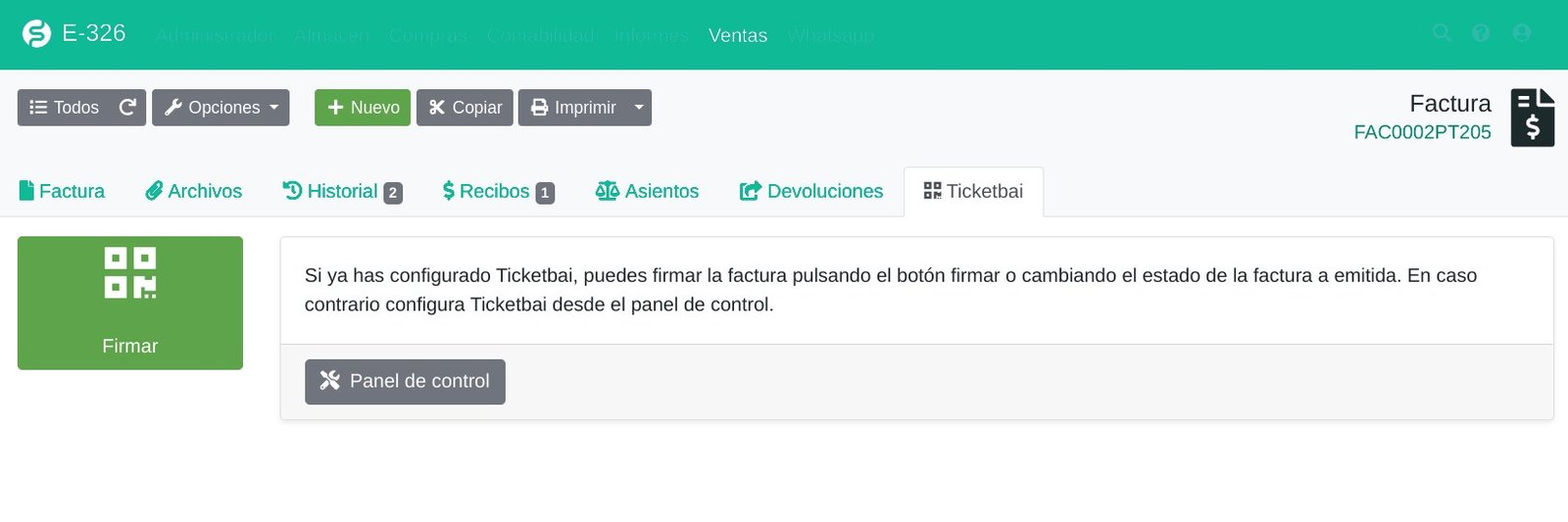 ¿Cómo funciona el módulo Ticketbai?