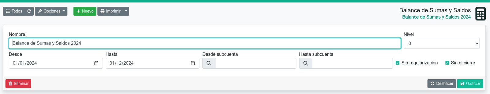 Cómo hacer un Balance de sumas y saldos