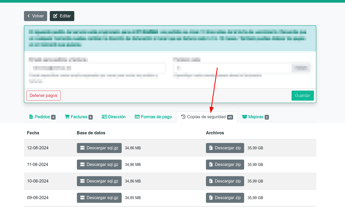 Cómo hacer copias de seguridad