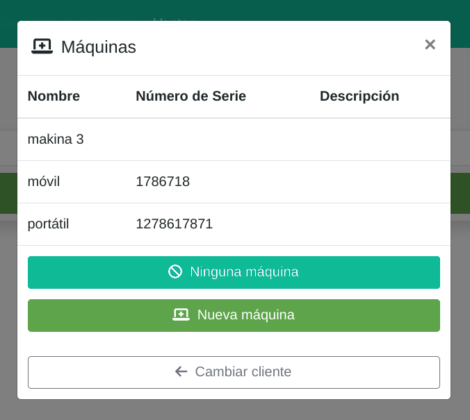 Órdenes de servicio