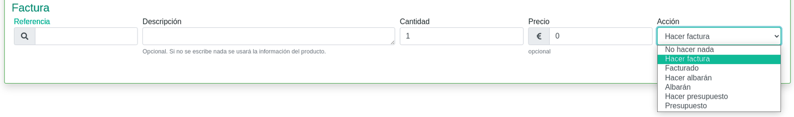 Cómo hacer una orden de servicio
