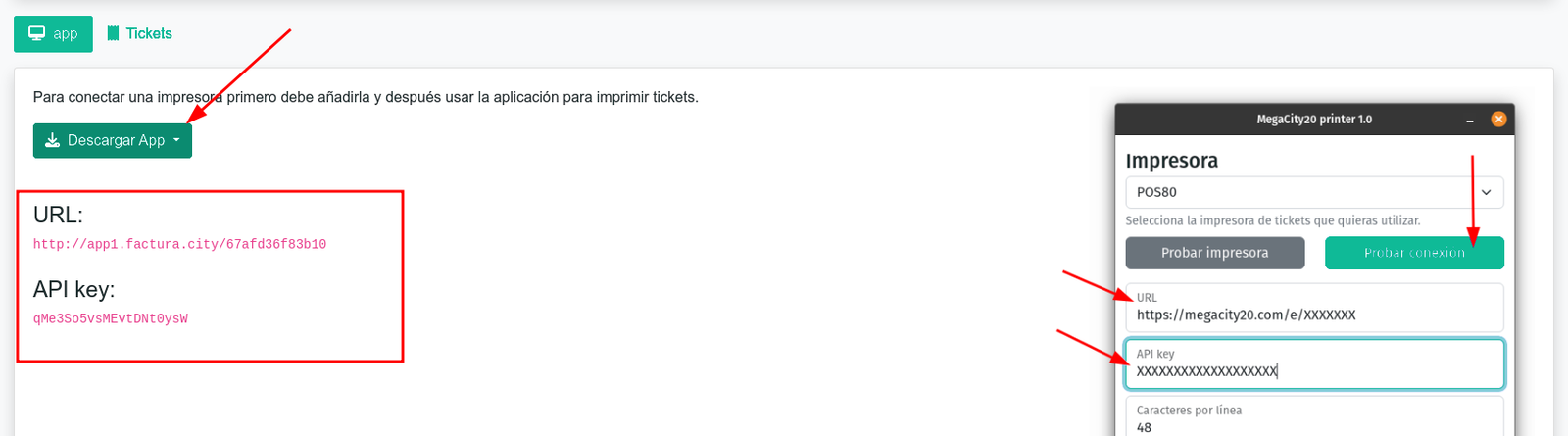 Cómo imprimir tickets