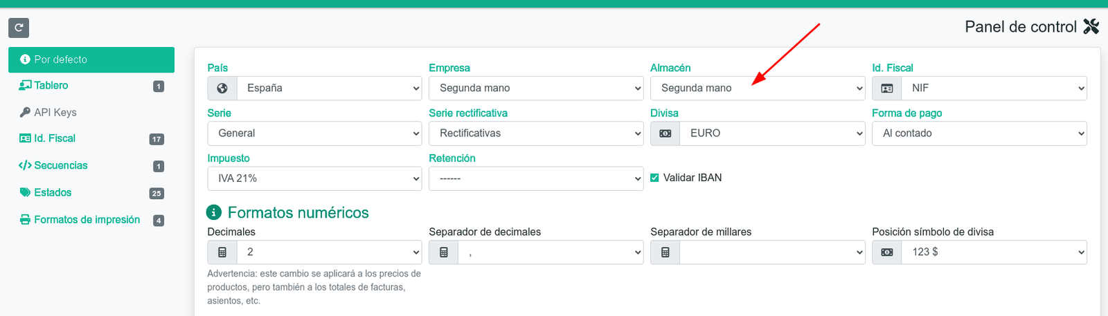 Transferencias e inventarios