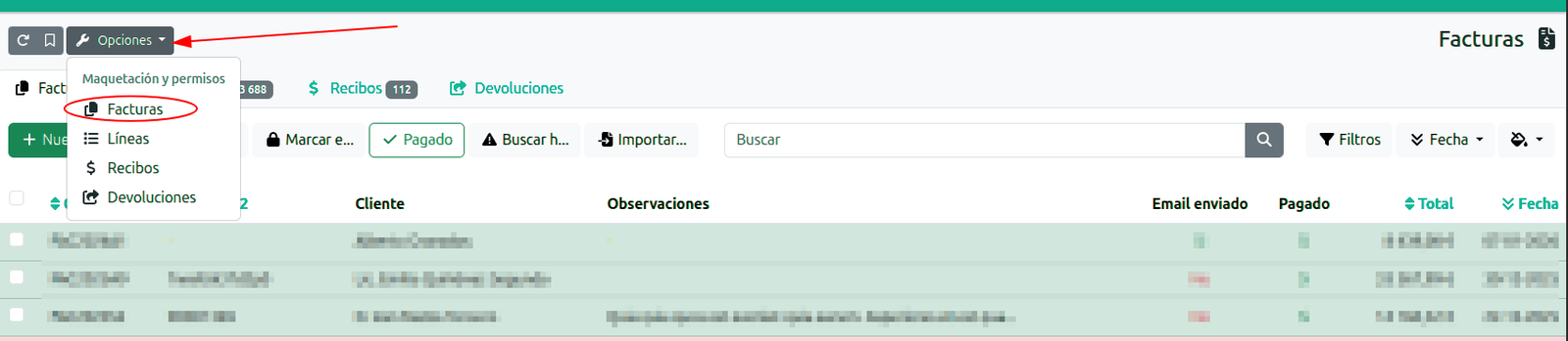 Niveles de usuarios